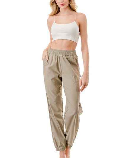 YI110 WOVEN CARGO JOGGER PANTS