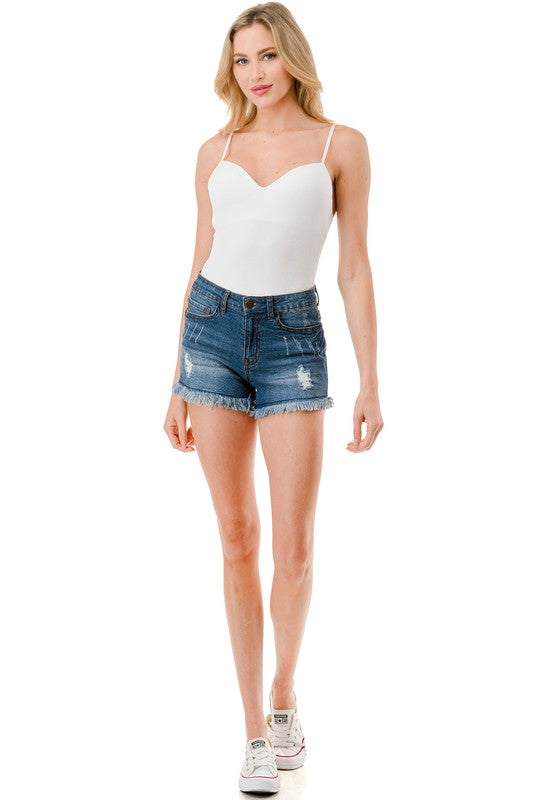BST08 SEAMLESS CAMI BODYSUIT SHAPEWEAR