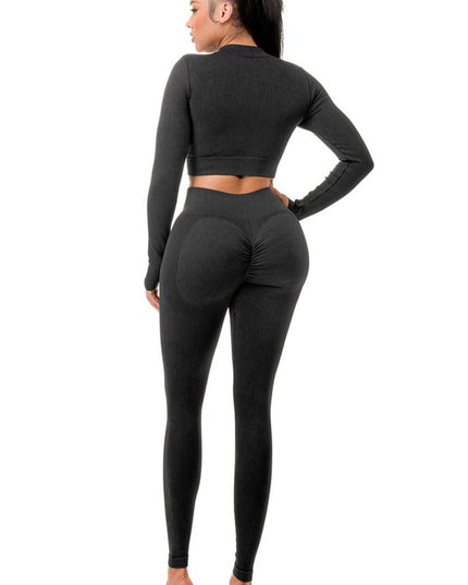 JA40MWSET MINERAL WASH ZIP-UP SET