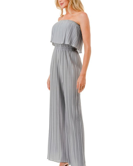 JP903 PLEATED JUMPSUITS