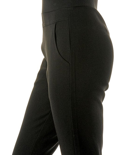 Plus Size Scuba Skinny Pants – High Waist Tailored Fit