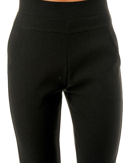Plus Size Scuba Skinny Pants – High Waist Tailored Fit