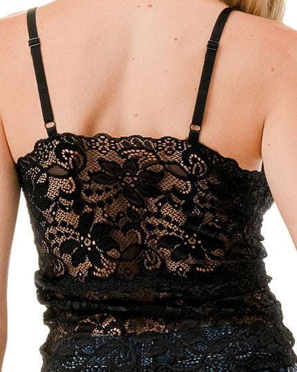 LB42 Floral Lace Camisole – Elegant Feminine Fit