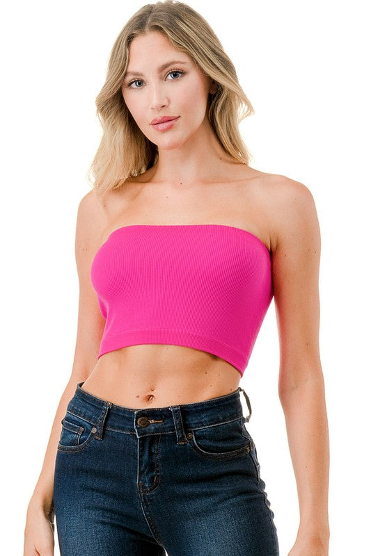 315 TUBE BRA RIBBED TUBE TOP