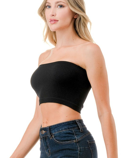 315 TUBE BRA RIBBED TUBE TOP