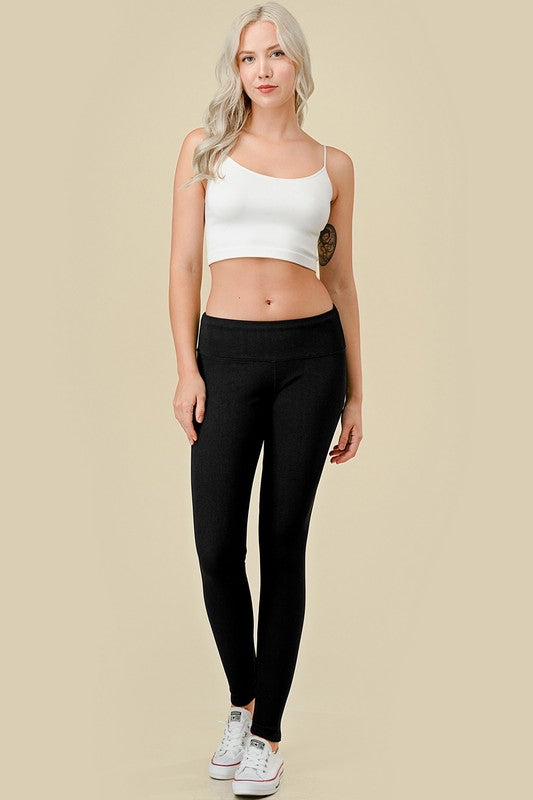 OTSLP RIBBED YOGA LEGGINGS