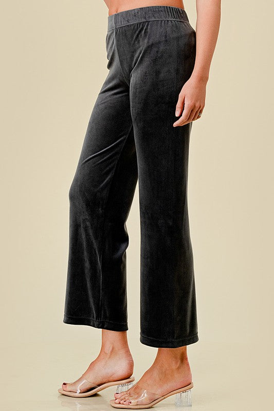 VW001 PLUS SIZE VELOUR PANTS