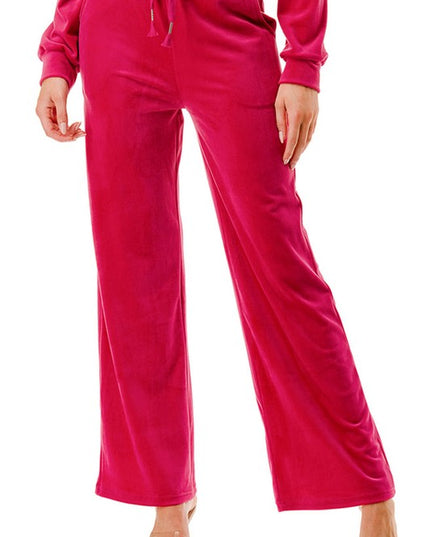 VW002 VELOUR DRAWSTRING PANTS