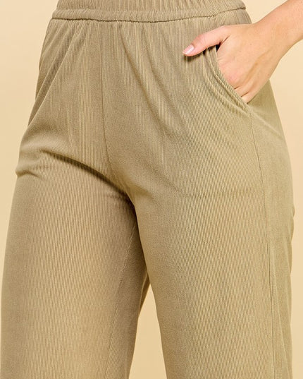 CO504 Corduroy Straight Leg Pants – Classic Everyday Fit