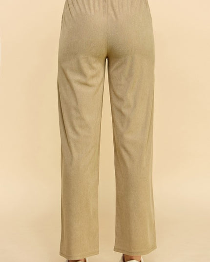 CO504 Corduroy Straight Leg Pants – Classic Everyday Fit