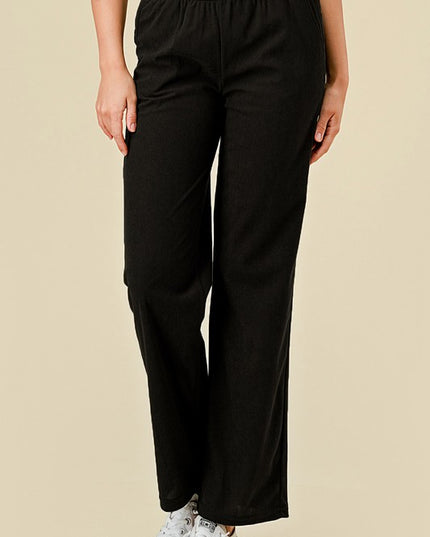 CO504 Corduroy Straight Leg Pants – Classic Everyday Fit