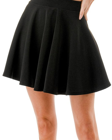 SCU07 SCUBA FLARE SKORT