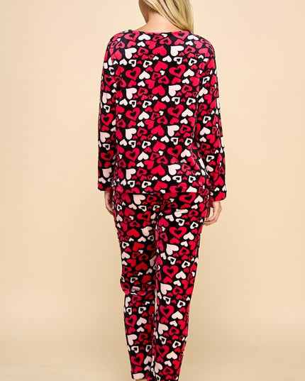 Pajama Set Anime – Soft Cozy Lounge Sleepwear Set