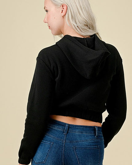 FZH265 FLEECE HOODIE JACKET