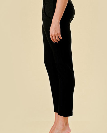 SCU5006X PLUS SIZE SCUBA SKINNY DRESS PANTS