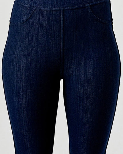 DF05 Fleece Jeggings – Soft Poly Blend Stretch Skinny Fit
