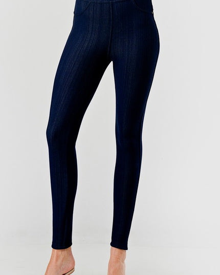 DF05 Fleece Jeggings – Soft Poly Blend Stretch Skinny Fit
