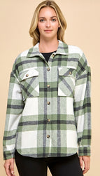 S-M-L-XL(1-2-2-1) GREEN/WHITE