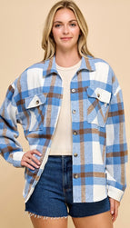 S-M-L-XL(1-2-2-1) BLUE/WHITE