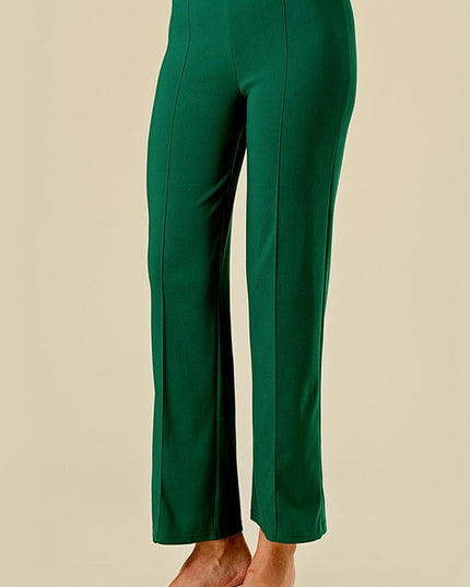 SCU33 STRETCH SCUBA PLEATED PANTS
