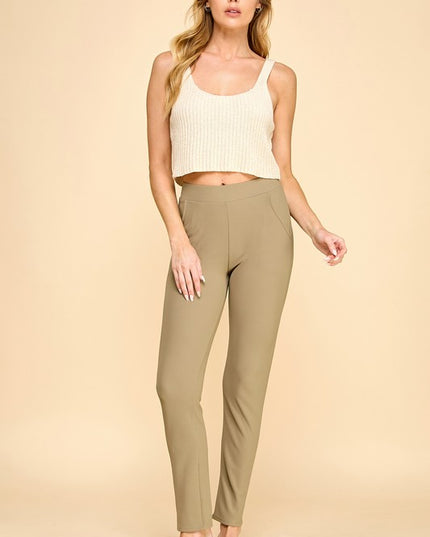 OTT60X PLUS SIZE OTTOMAN SKINNY PANTS