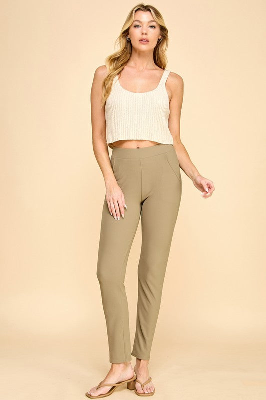 OTT60X PLUS SIZE OTTOMAN SKINNY PANTS
