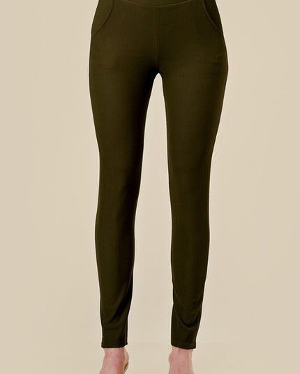 OTT60X PLUS SIZE OTTOMAN SKINNY PANTS