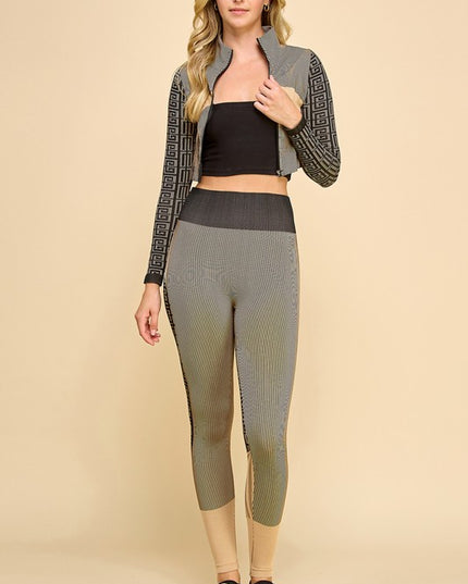 JA51SET ACTIVE WORKOUT 2-PIECE SET