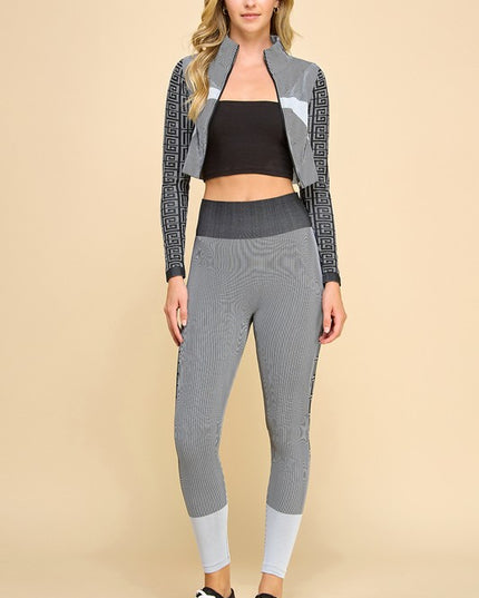 JA51SET ACTIVE WORKOUT 2-PIECE SET