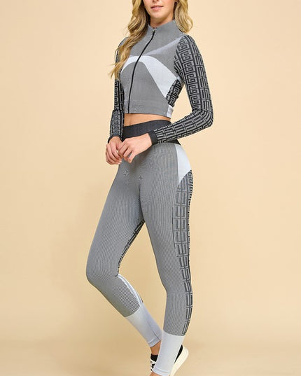 JA51SET ACTIVE WORKOUT 2-PIECE SET