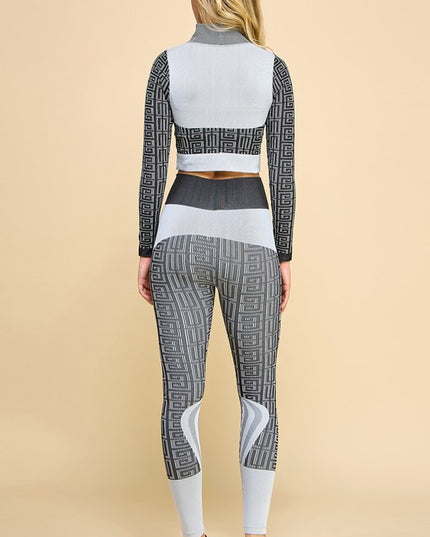 JA51SET ACTIVE WORKOUT 2-PIECE SET