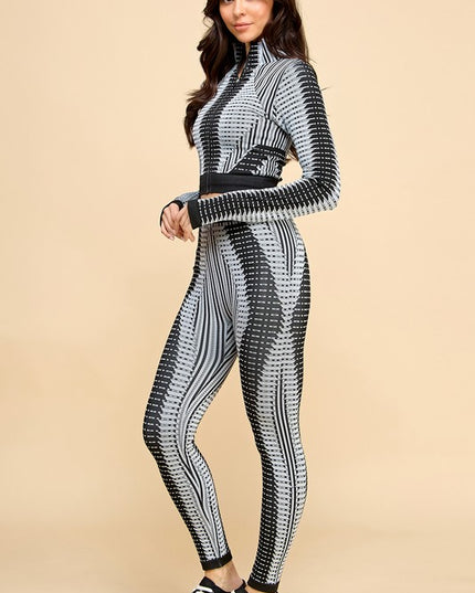 JA81-SET Active Workout 2-Piece Set – Performance Fit