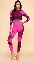BLACK/FUCHSIA