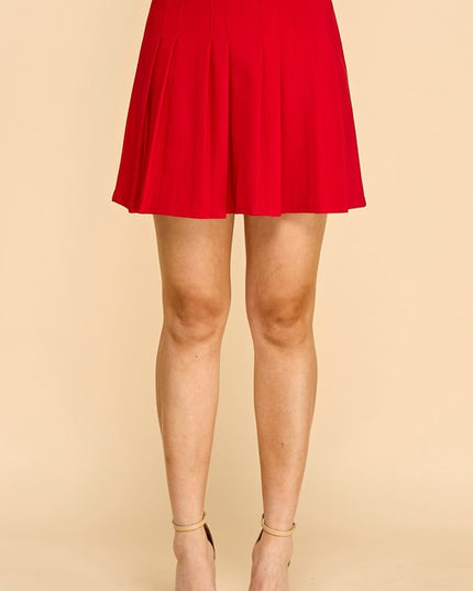 SCU21 SCUBA PLEATED SKORT