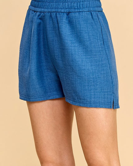 Lelisi Woven Shorts – High Waist Relaxed Fit