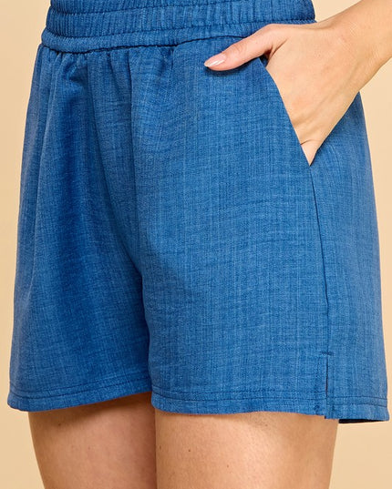 Lelisi Woven Shorts – High Waist Relaxed Fit