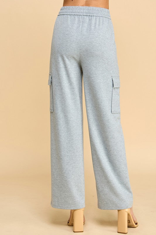 SP702C FRENCH TERRY CARGO PANTS