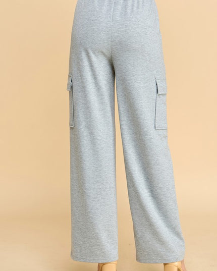 SP702C FRENCH TERRY CARGO PANTS