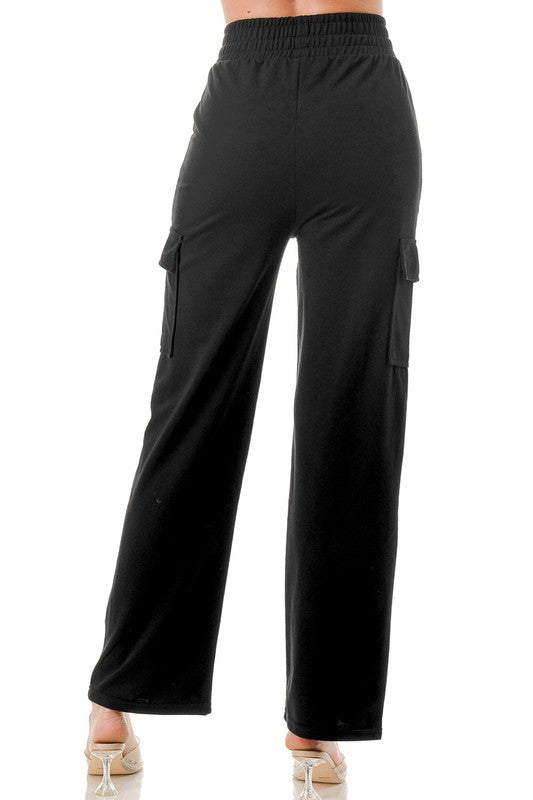 SP702C FRENCH TERRY CARGO PANTS