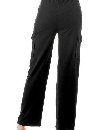 SP702C FRENCH TERRY CARGO PANTS