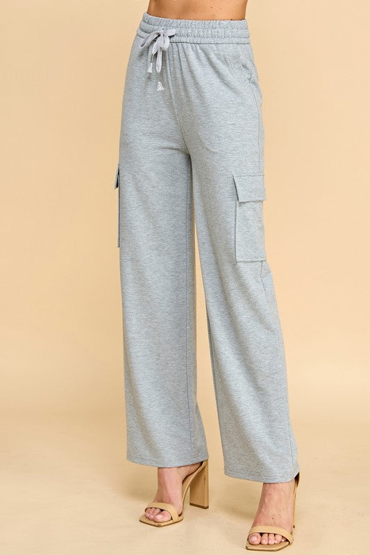 SP702C FRENCH TERRY CARGO PANTS