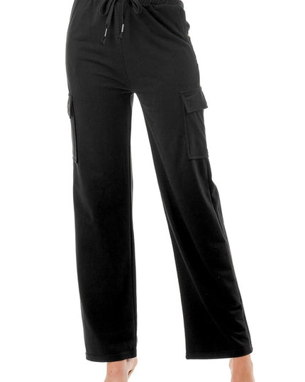 SP702C FRENCH TERRY CARGO PANTS