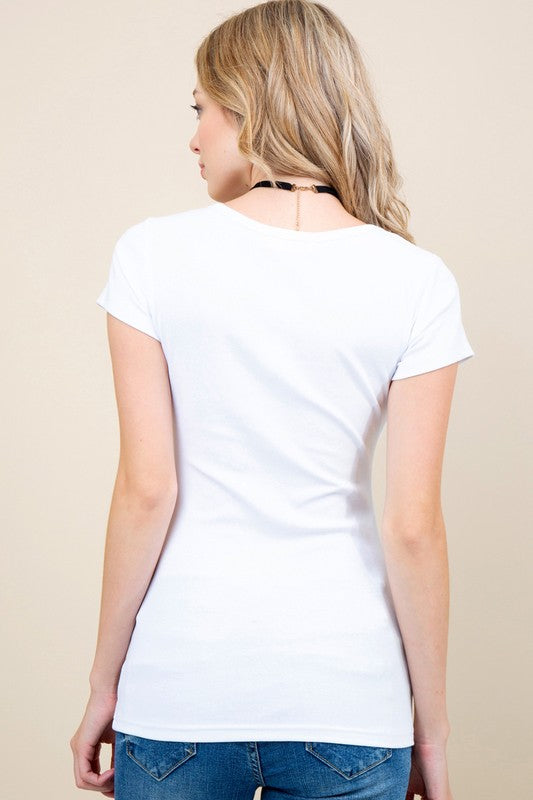 420-LOVE RHINESTONE TOP