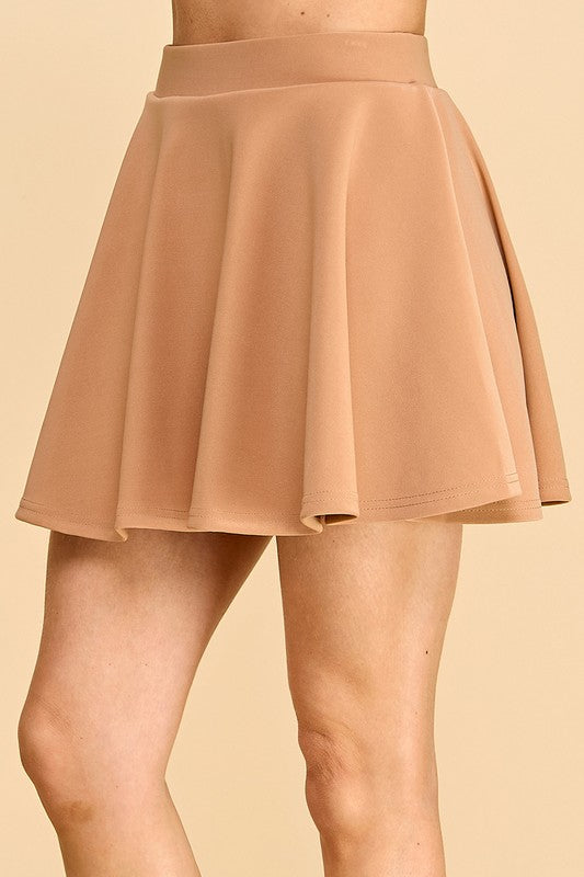 SCU07X PLUS SIZESCUBA FLARE SKORT