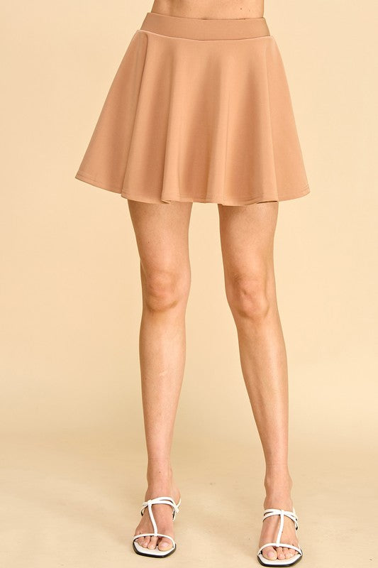 SCU07X PLUS SIZESCUBA FLARE SKORT