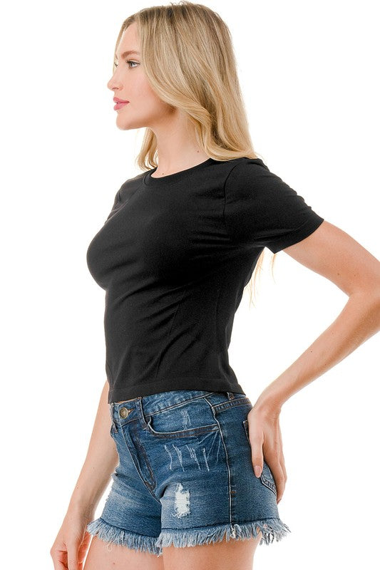 NT124 High Performance Round Neck Top – Active Comfort