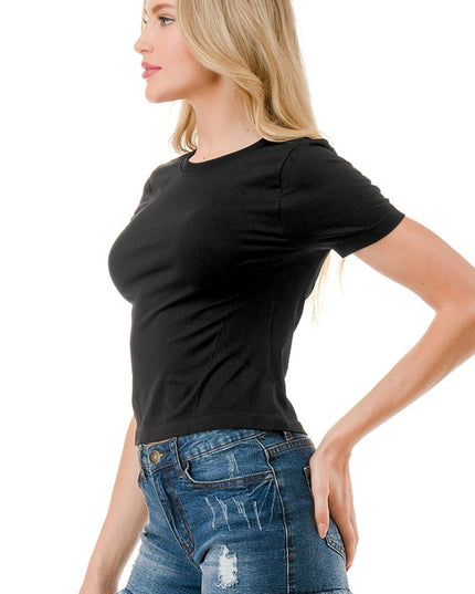 NT124 HIGH PERFORMANCE ROUND NECK TOP