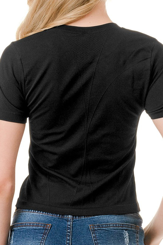 NT124 High Performance Round Neck Top – Active Comfort