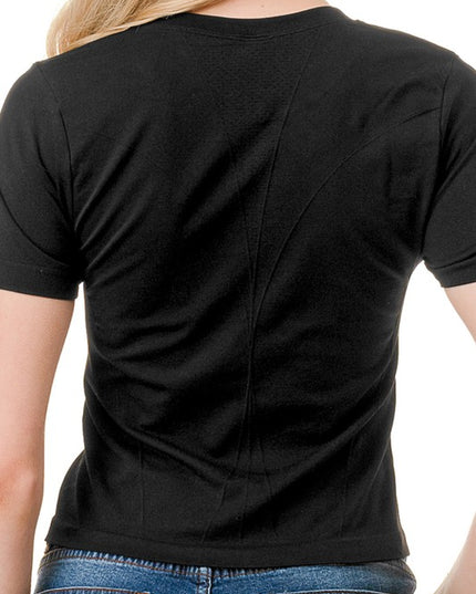NT124 HIGH PERFORMANCE ROUND NECK TOP