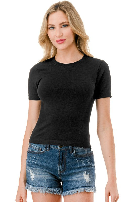 NT124 High Performance Round Neck Top – Active Comfort